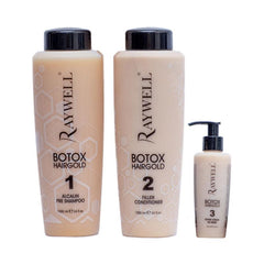 Kit Raywell Botox HairGold 1000ml